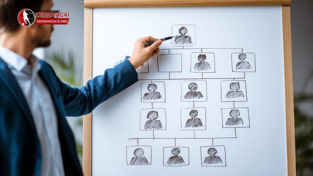 Cơ cấu tổ chức rõ ràng tại KEONHACAI